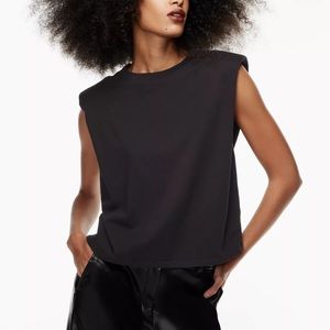 Aritzia Babaton Shoulder Pads Top
